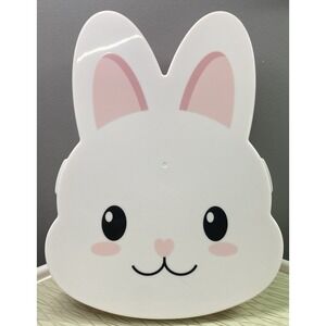 Cook W/color‎ Easter Bunny Snackle Box W/Lid Food Container 6 Compartments (NEW)